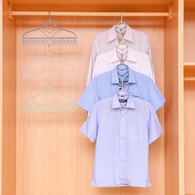 China Wholesale Modern Clothes Hanger 360 Degree ABS Material For Home Travel Saving Magic Creative Hanger for sale