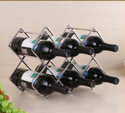 China Detachable Wine Rack Home Decoration Combination Shelf Rack Detachable Display Wine Bottle Holder for sale