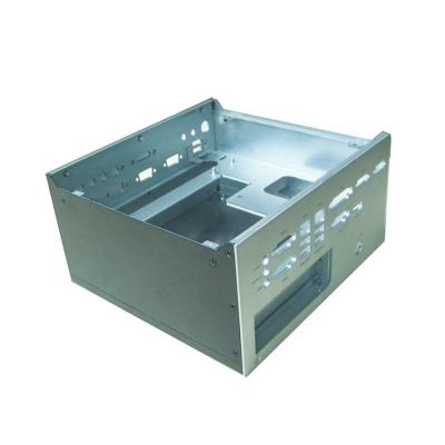 China Custom Automobile Stainless Steel Enclosure Aluminum Metal Box Sheet Metal Fabrication Container for sale