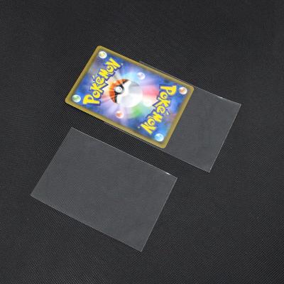 China Leshiny Amazon Penny Sleeves Neutral Hot Selling Pennis Sleeves Trading Card Clear Plastic Soft Sports Card for sale