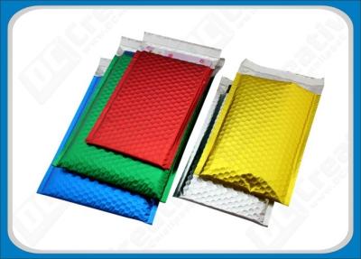 China Colored Aluminum Foil Bubble Mailer Envelope Glamour Metallic Bubble Mailers Bags for sale