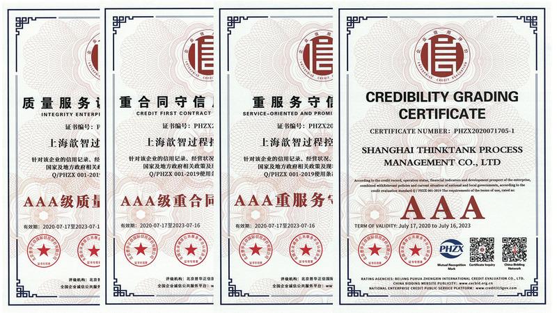 Verified China supplier - Shanghai Thinktank Process Management Co., Ltd.