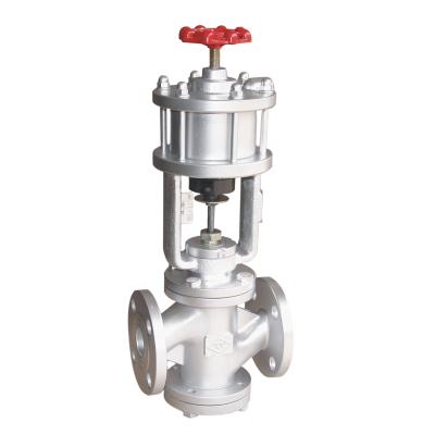 China Refined Type Emergency Shutoff Control Valve Cylinder Control Valves JIS10-25 FC250 for sale