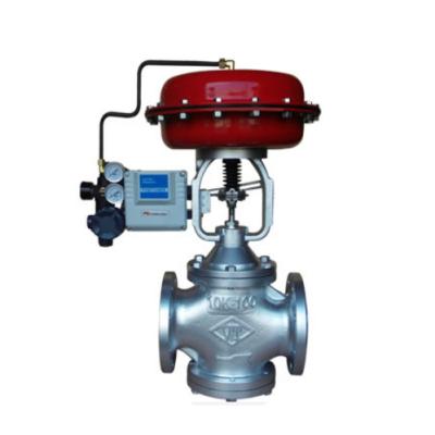 China Refined Pneumatic Operated Diaphragm Control Valves 4-20ma JIS10K-100 for sale