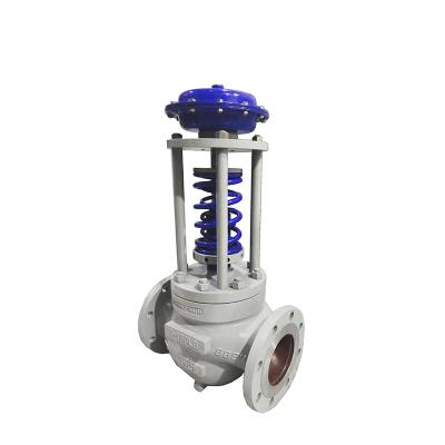 China Modulating Refined Carbon Steel DN100 Reducing Control Steam Relief Water Flow Valve for sale