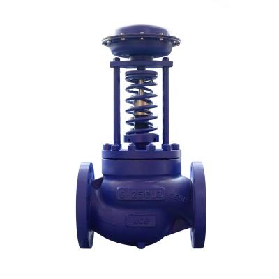 China Refined Pressure Reulating Valves DN100 A216WCB Automatic Upward Pressure Control for sale