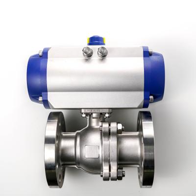 China Stainless Steel Refined Flanged Ball Valves for sale