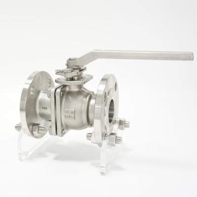 China Refining 304 316L CF8m cn7m Flange Contromatics Chemical Ball Valve for sale