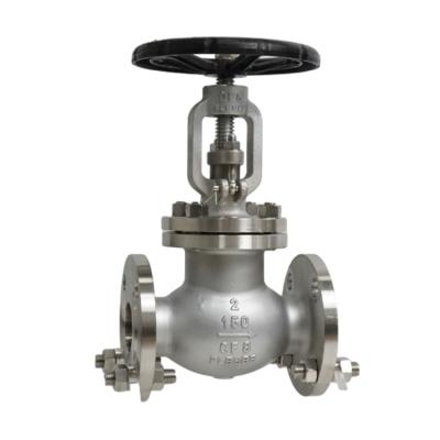 China Oil & Pneumatic Gas THINKTANK 6inch Cast Steel PN16 DN50 Stainless Steel PN16 DN50 JIS Forged Globe Valve for sale