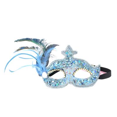 China PP Mask Masquerade Mask Dance Cosplay Costume Party Mask Deluxe Venetian Wedding Mask for sale