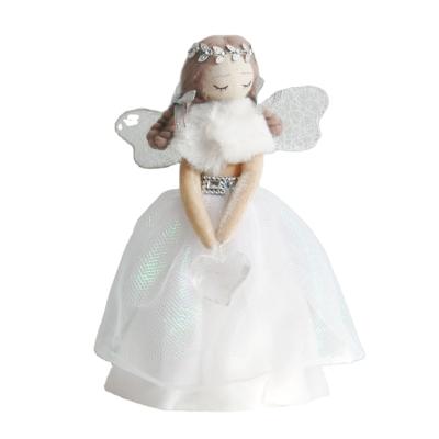 China Custom Made Cute Baby Angel Dolls Toy Standing Christmas Angel Toys For Girl from Europe for sale