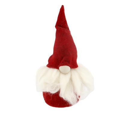 China Handmade Traditional Hanging Elf Christmas Gnome Plush Toy Customized By SIHE Factory Customized Eco-Friendly for sale