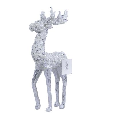 China Luxury Europe Christmas Decorations Deer Simulated Reindeer Standing Christmas Gift New Arrivel for sale