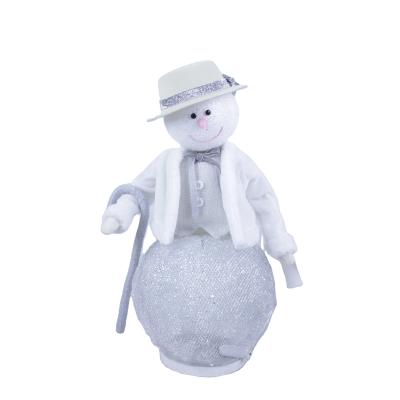 China Indoor and Outdoor Christmas Snowman Artificial Snowman Christmas Decoration Snowman Holiday Party Decoration Gift for sale