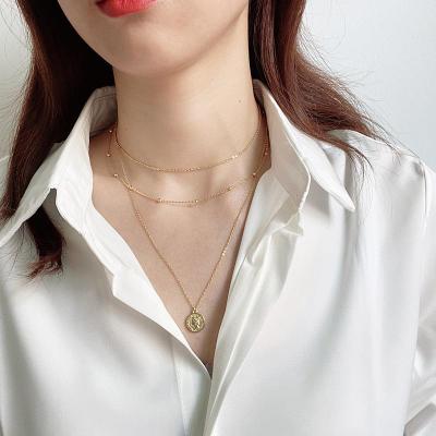 China STARLAND FASHION jewelry popular s925 sterling silver chain design 18k rose gold necklace for CHINA girl for sale