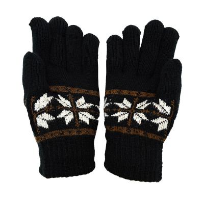 China Elastic Winter Warmth Mens And Womens Soft Warm Gloves Knitted Gloves for sale