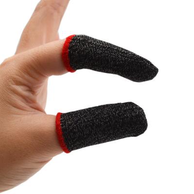 China Factory Wholesale Touch Screen Silver Gaming Gloves Fiber Conductive Finger Sleeve Gloves Directly for sale