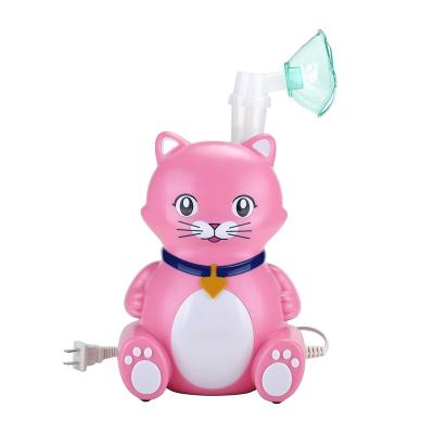 China For commercial & Home Use Compressor Nebulizer Home Use Kids Cartoon Pink Cat for sale