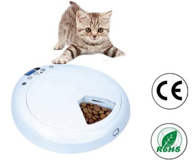 China Newest Automatic Automatic Pet Feeder Dispenser Dog Food Bowl for Cats Dogs with Programmable Voice Recorder and Timer for sale