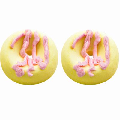 China Hotel Spa Home Spa Natural Interesting Mini Bubble Donut Rich Foaming Bubble Bath Bomb for sale