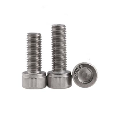 China Knurled Heads DIN912 Stainless Steel Hex 304 Allen Socket Cap Head Machine Knurled Screw for sale