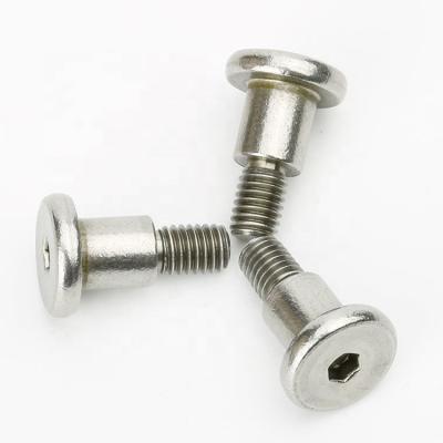 China Flat M5 M6 M8 Soccket Shoulder Bolt Custom Low Head Screw for sale