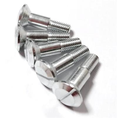 China Countersunk Machine Head Countersunk Zinc Screws Stainless Steel Head Din 927 Slotted Shoulder Screws for sale