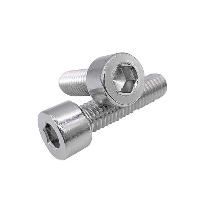 China M2.5 M3 304 Stainless Steel Cylindrical Hexagon Socket Small Precision GB70.1 Cylindrical Head Screws for sale