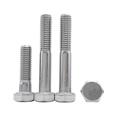 China 304 Stainless Steel DIN931 Stainless Steel Hexagon Head Half Thread Bolt Thick M10 for sale