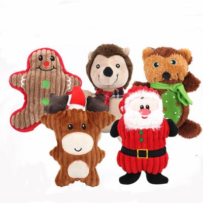 China New Design Sustainable Selling Best Christmas Pet Toys Squeaky Pet Christmas Toys With Reasonable Price for sale