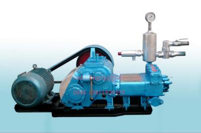 China Borehole Drilling Triplex Piston Mud Pump with 3 Bore and 4 Gear Speed for sale