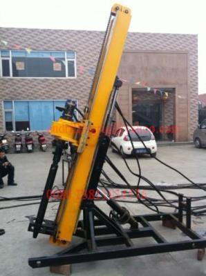 China Front Mounted Adjustable Top Drive Drilling Rigs , Heavy Duty Pretension Anchor Hydraulic Drilling Machine AK50 for sale