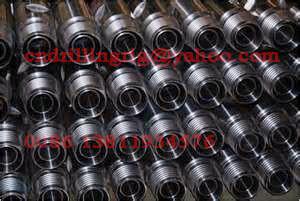 China Reverse Threaded Pipe , Deep Hole Mining Exploration Stainless Steel Drill Rod for sale