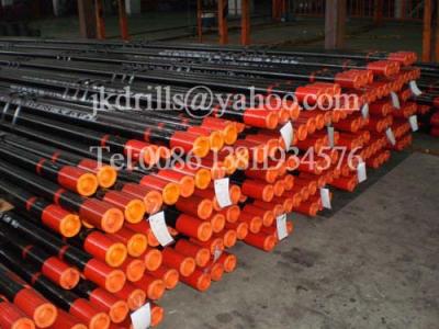 China 76 * 3000 mm API REG Thread Forging DTH Drill Rod for Rock Blasting Drilling for sale