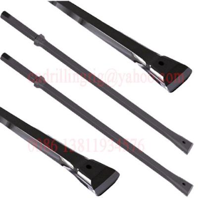 China Hexahedral Hollow Alloy Steel Integral Rock Drill Rods for Quarrying Rock Drilling for sale