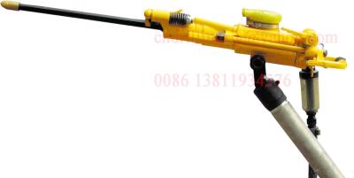 China Portable Jack Hammer Pneumatic Rock Drill , High Impact Energy Air Leg Rock Drill for sale