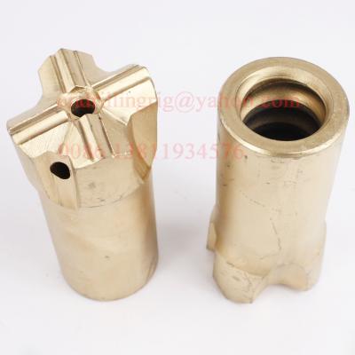 China Small Hole Rock Drill Bits , 7° / 11° / 12° Tapered High Speed Drill Bits for sale