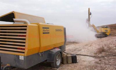 China Geschmierter portierbarer Luftkompressor Art-Atlas Copco für tiefes Loch-Wasser-Brunnenbohrung zu verkaufen