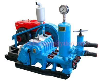 China High Pressure Triplex Single Acting  Drilling Mud Pump with Diesel / Hydraulic / Electric Power for sale