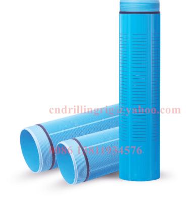 China PVC Casing and screen water well drilling pipe 4'' - 24'' with thread connection for sale