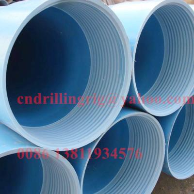 China La cubierta y la pantalla del PVC instalan tubos piezas de la perforación del pozo de agua el 1m 3M los 6m en venta