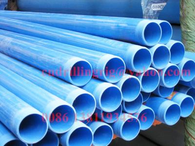 Chine OIN bleue d'outils de perçage de puits d'eau de tube d'enveloppe et d'écran de PVC/CE à vendre