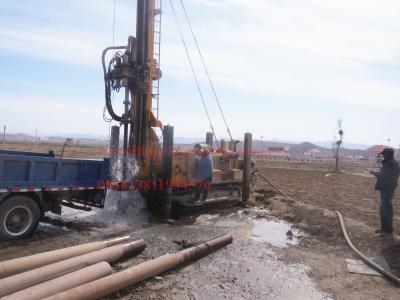 China 600m kruippakje zette de Hydraulische machine van de boorgatboring met grote omwentelingstorsie op Te koop