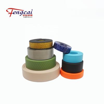 China 20mm Sustainable Fashion PVC Coated Webbing for sale