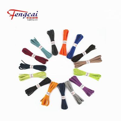 China Tube 6mm Customize Shoe Strings Laces / Polyester Tube Lace for sale