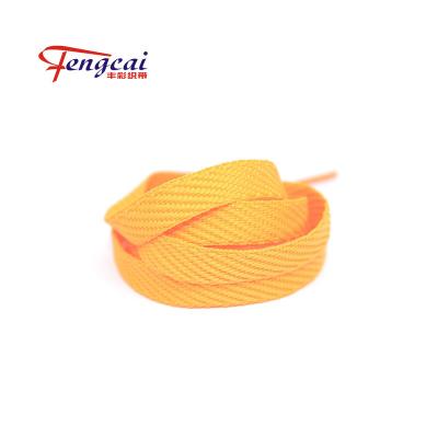 China 1cm flat polyester and flat sports laces for sale