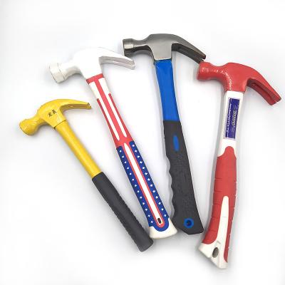 China Professional Strong Power With Shock Steel Straight Head Tubular Claw Hammer for sale