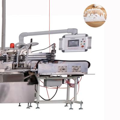 China Manufacturer Direct Sale New Medical Cotton Swab Making Machine High Quality Cosmetic Cotton Buds Machine Table for sale