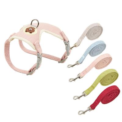 China Quick Release Cats Go Out Leash To Prevent Type Cute Dog Rope Pet Cat Free Rope Walk Rope Cut Cat Flower Vest Supplies for sale