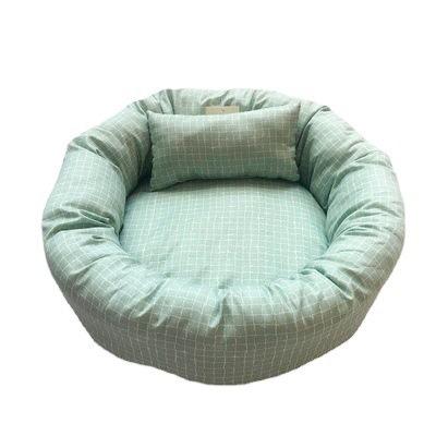 China Breathable Universal Round Cat Bed Double-Sided Pet Dog Sofa Four Seasons Dog Garbage Litter Summer Cat Sleeping Pad Bottom Pad for sale